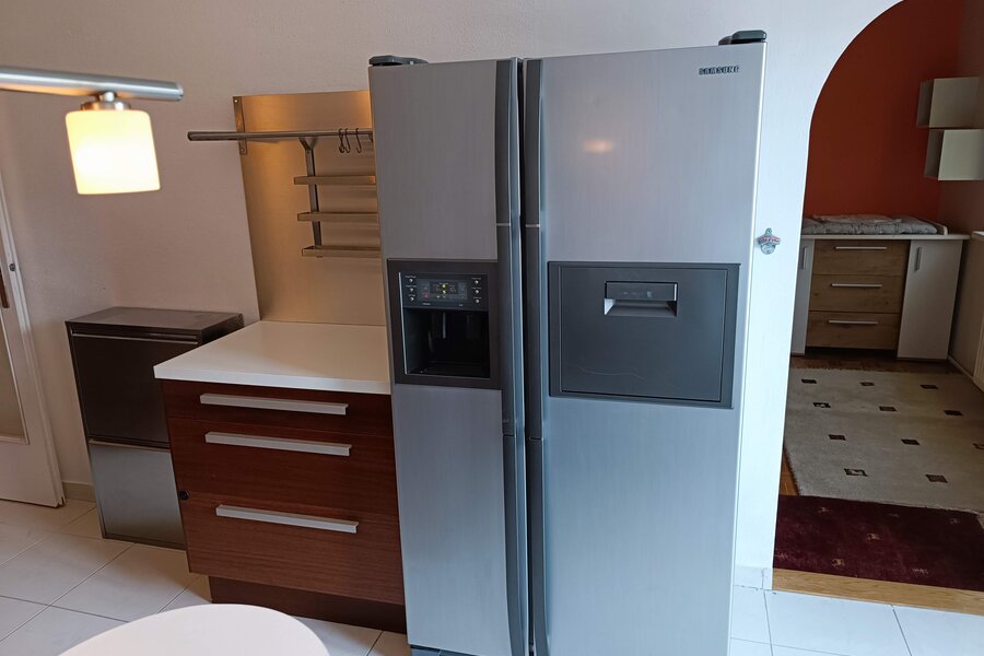 Küche / Side by Side Kühlschrank mit Eiswürfel-Zubereiter  | © Stefan Baloh 