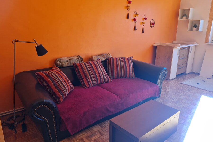 Wohnzimmer / Große Couch  | © Stefan Baloh 