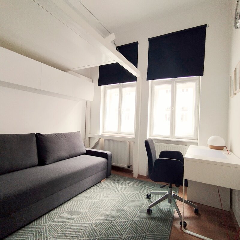 Bedroom 2 with office table
