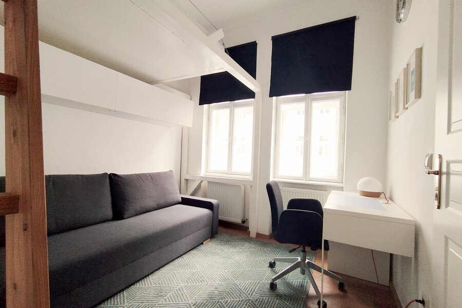 Bedroom 2 with office table