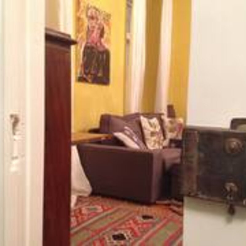 Blick in das Wohnzimmer