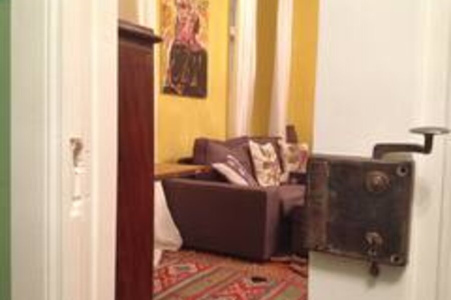 Blick in das Wohnzimmer