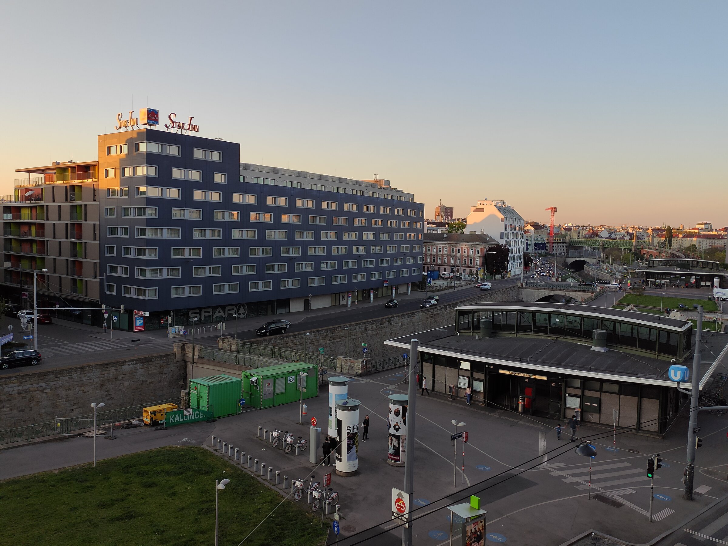 Blick aus dem Fenster