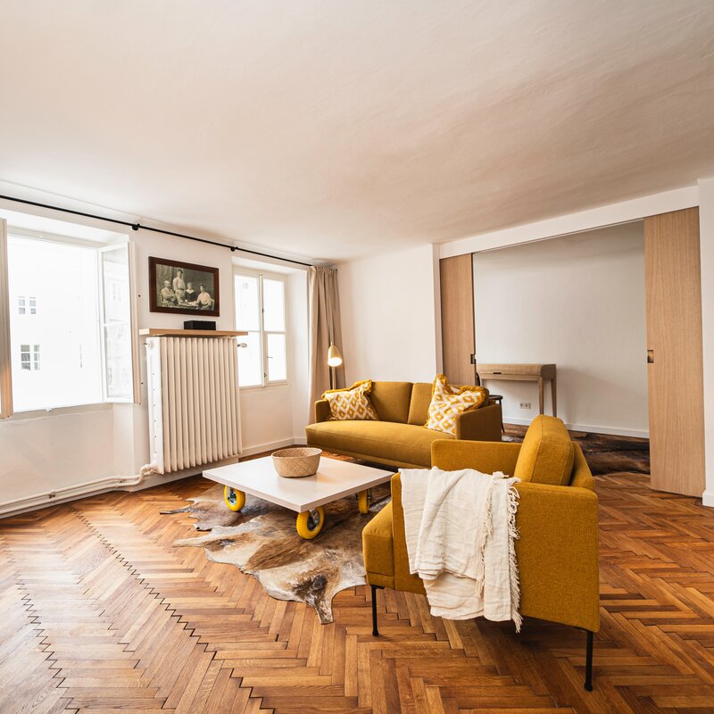 Wohnzimmer | © Stephanie Scheffenacker