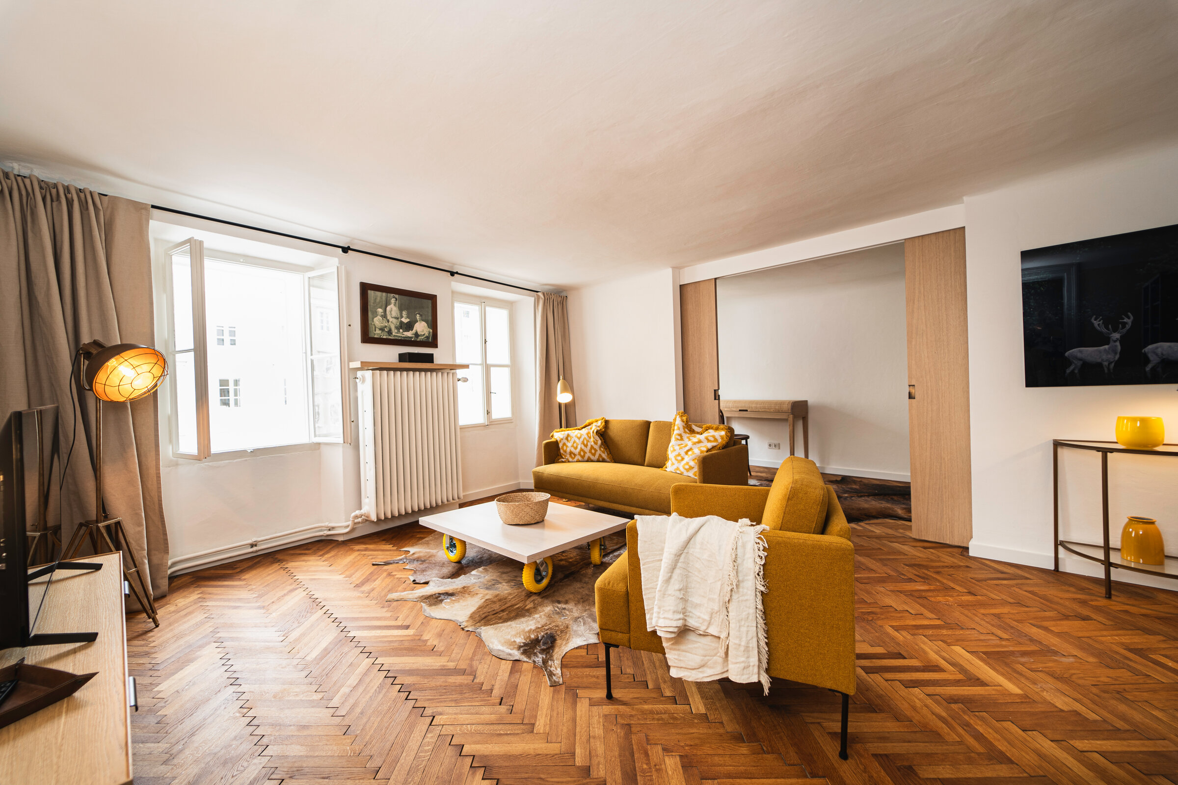 Wohnzimmer | © Stephanie Scheffenacker