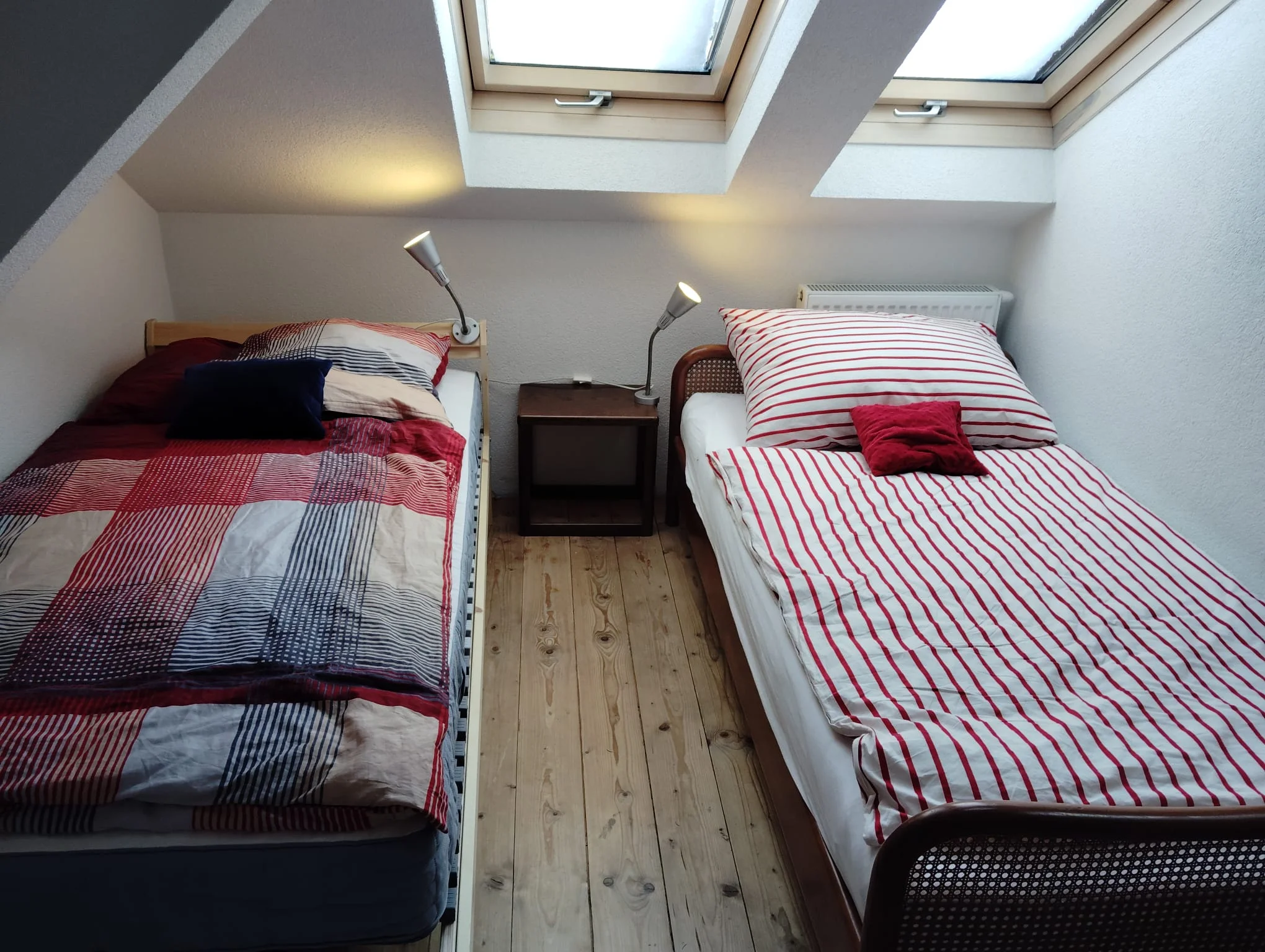 zweites Schlafzimmer im Dachgeschoss