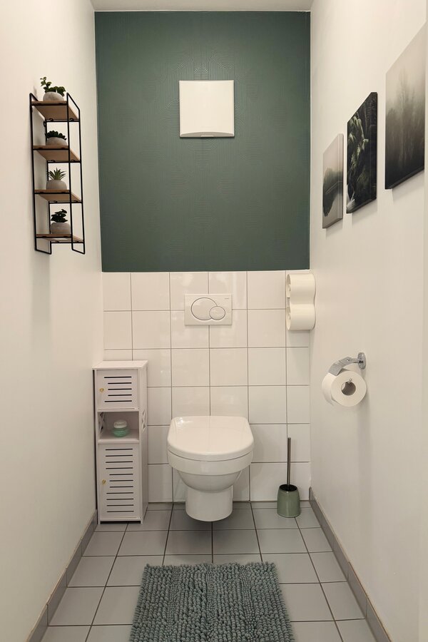 Toilette mit Lüftung