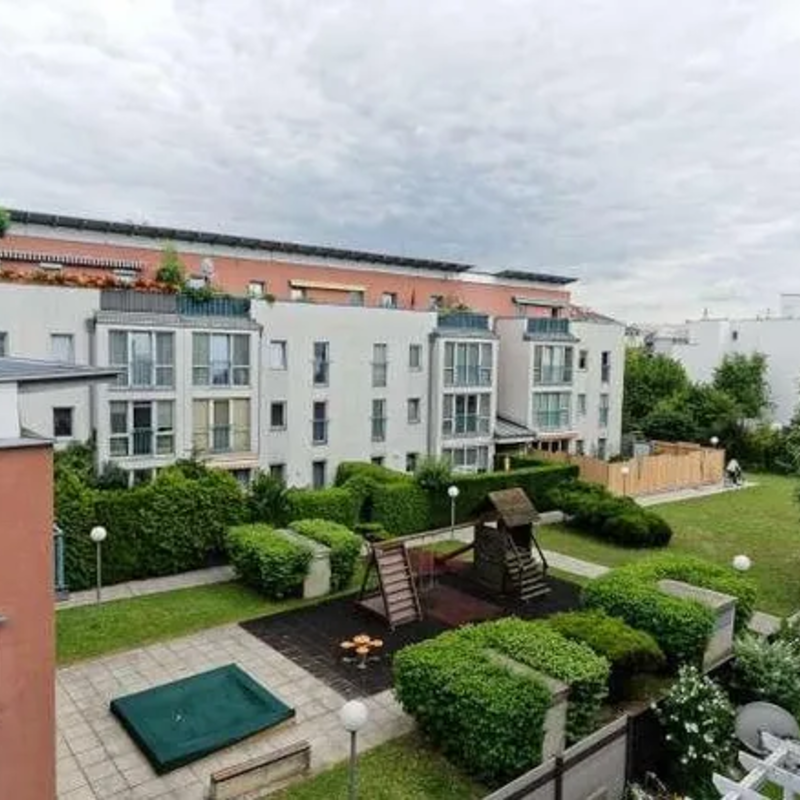 Der Blick aus der Wohnung ug 