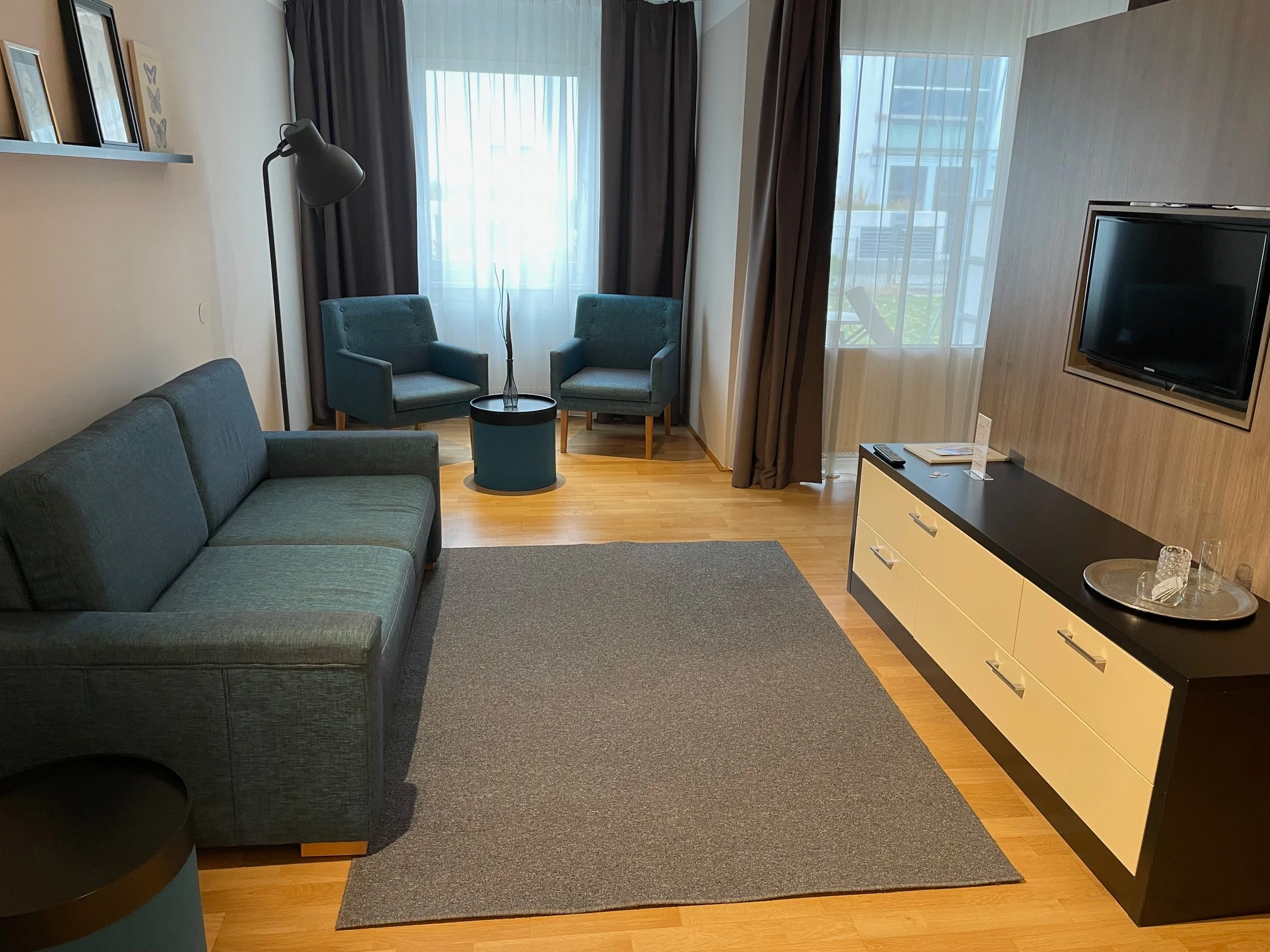 Nette Wohnung mit Eigengarten