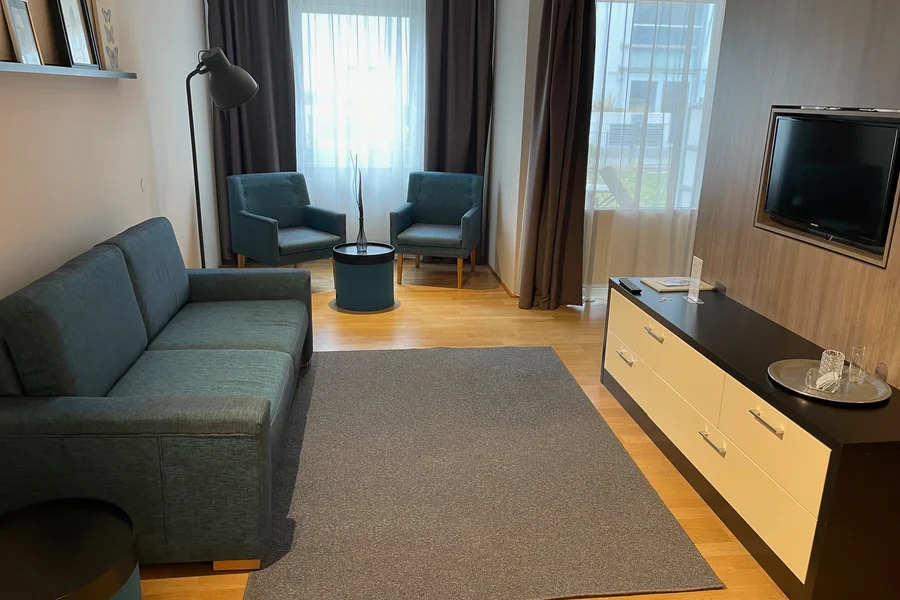 Nette Wohnung mit Eigengarten