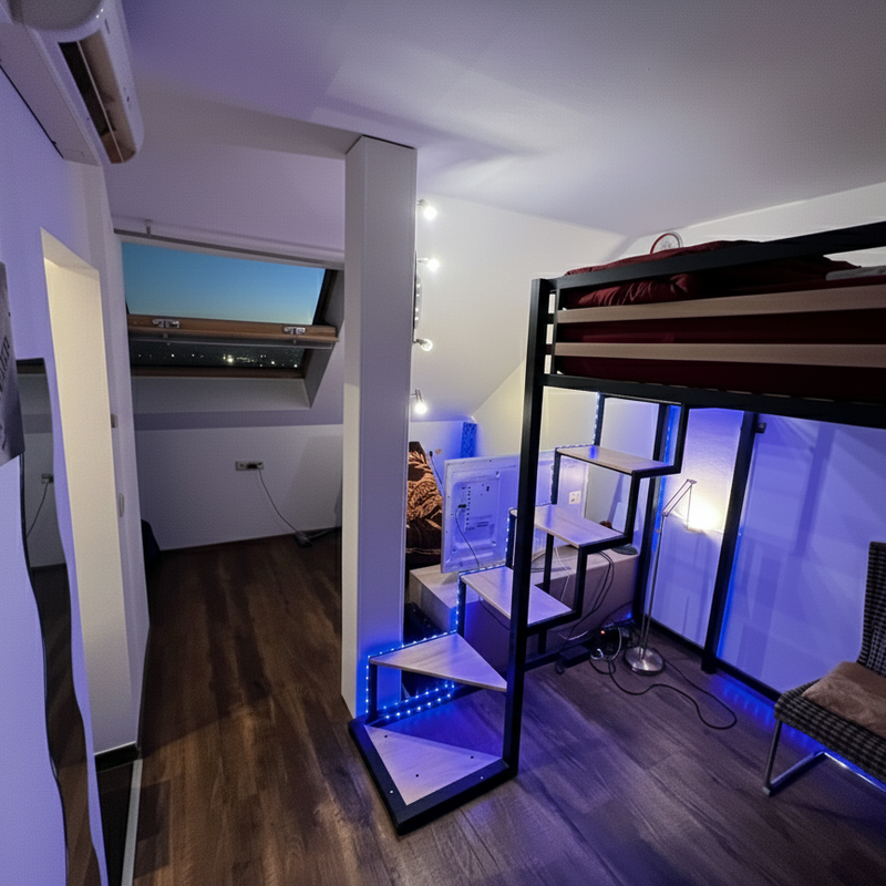 Wohn- und Schlafbereich