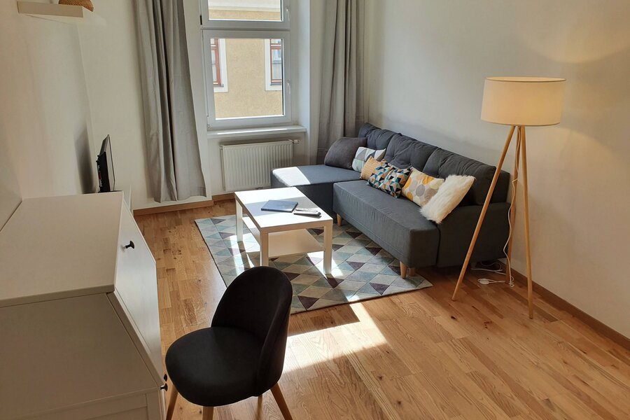 2-room apartment, near U3 / U6 Westbahnhof / Mariahilferstraße, all inclusive