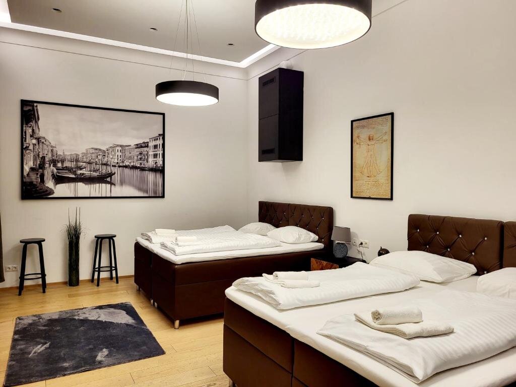Helles 2-Zimmer Apartment mit zwei Doppelbetten – Kurzzeitmiete & Wohnen auf Zeit für 1 bis 6 Monate in Wien