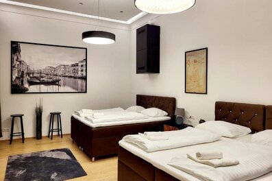 Bright 2-room apartment with two double beds – short-term rental & temporary housing for 1 to 6 months in Vienna