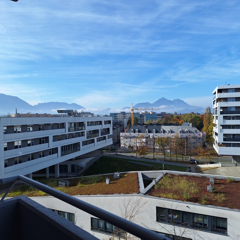 Aussicht von Loggia