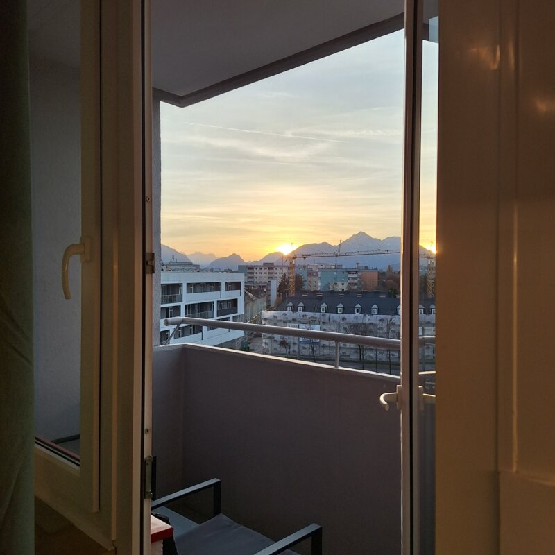 Aussicht vom Küchenbereich