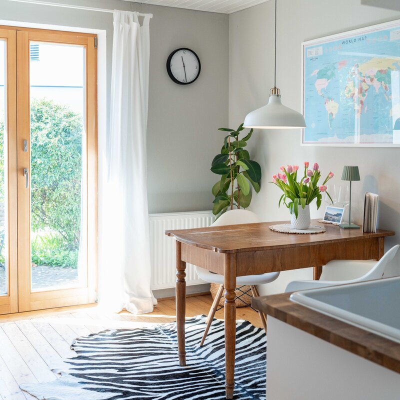 Wohnbereich mit Küche