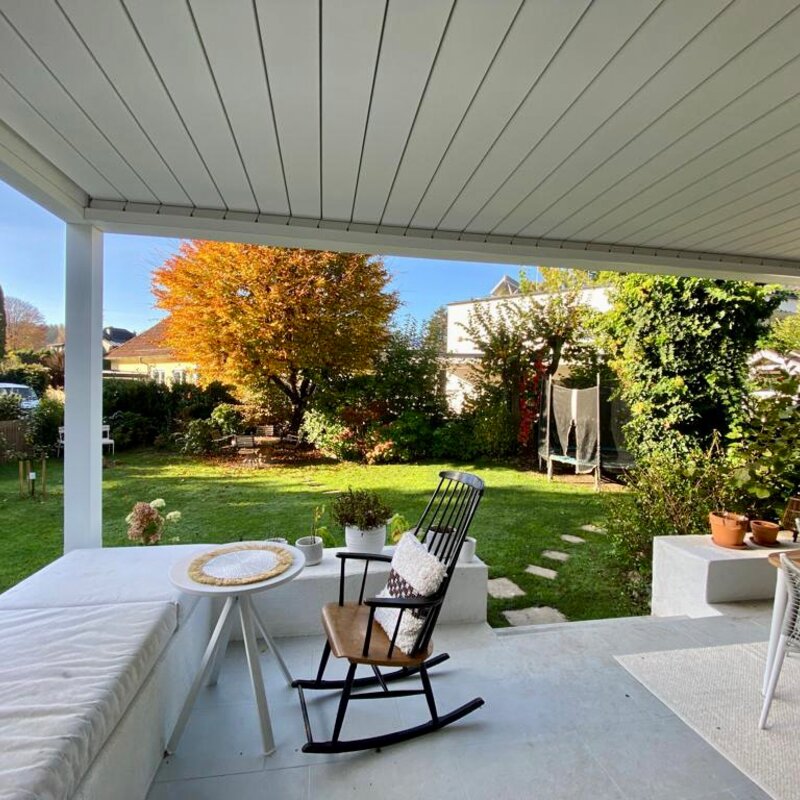 Überdachte Terrasse 