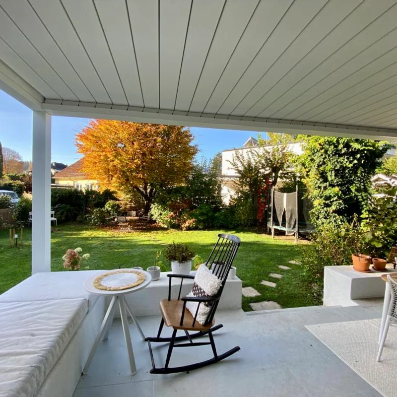 Überdachte Terrasse 