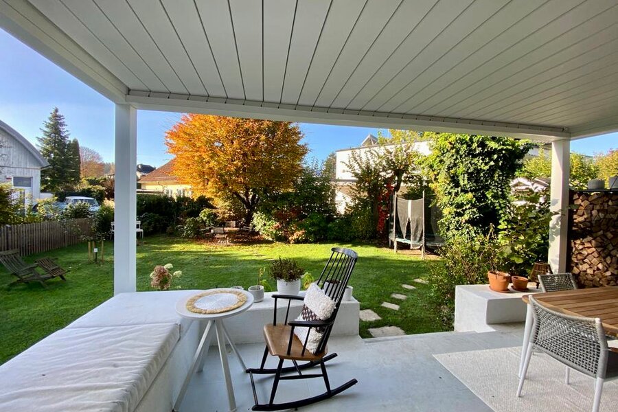 Überdachte Terrasse 