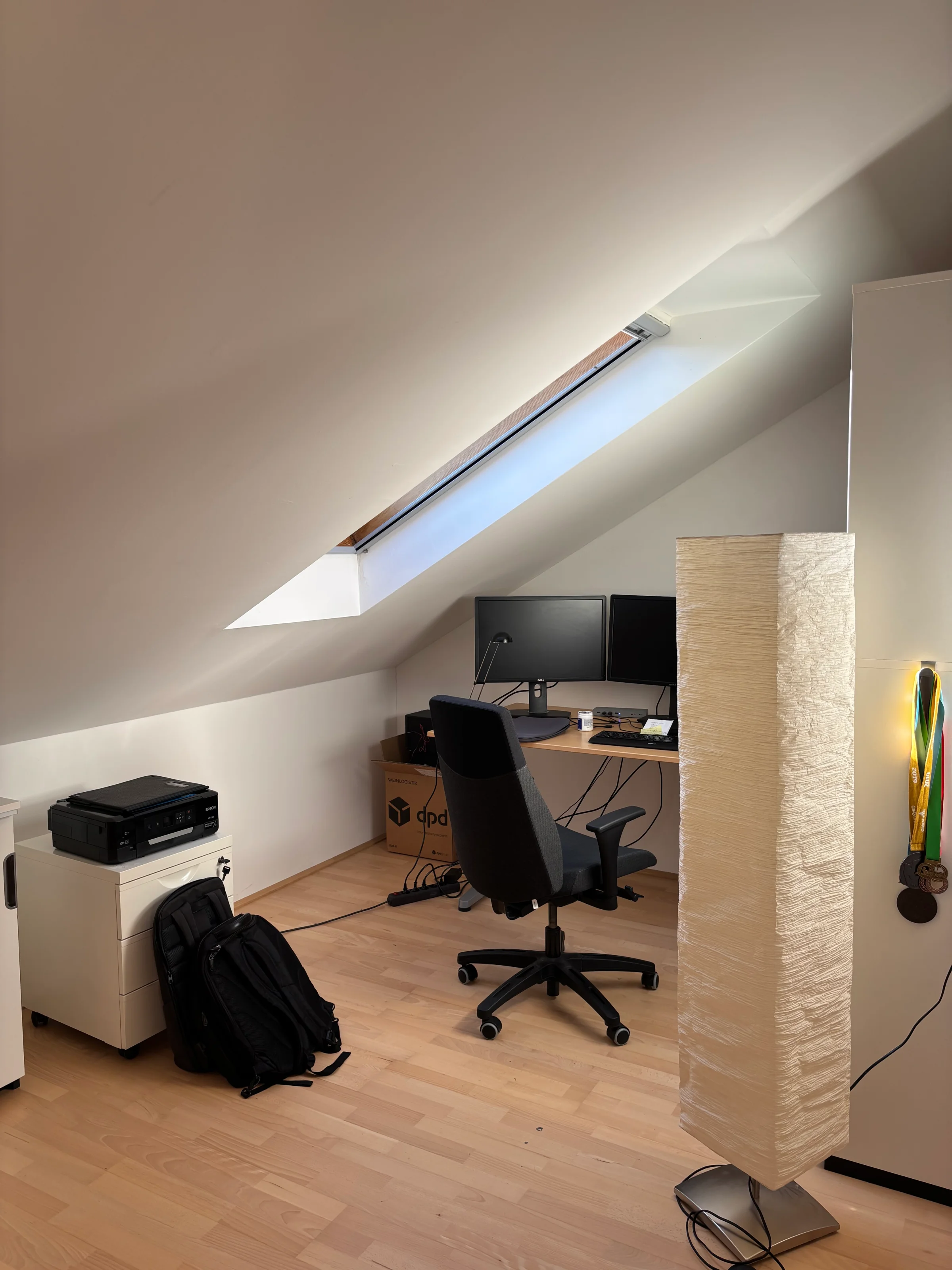 komfortabler Arbeitsraum