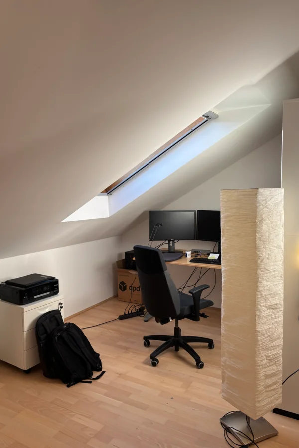 komfortabler Arbeitsraum