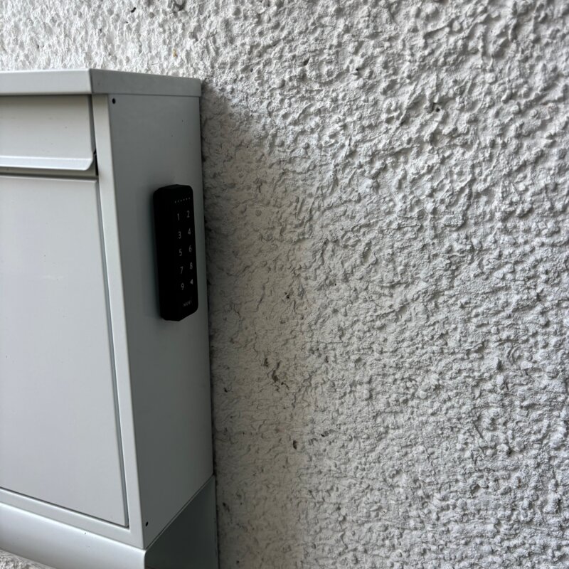 Touchpad für Zutittscode