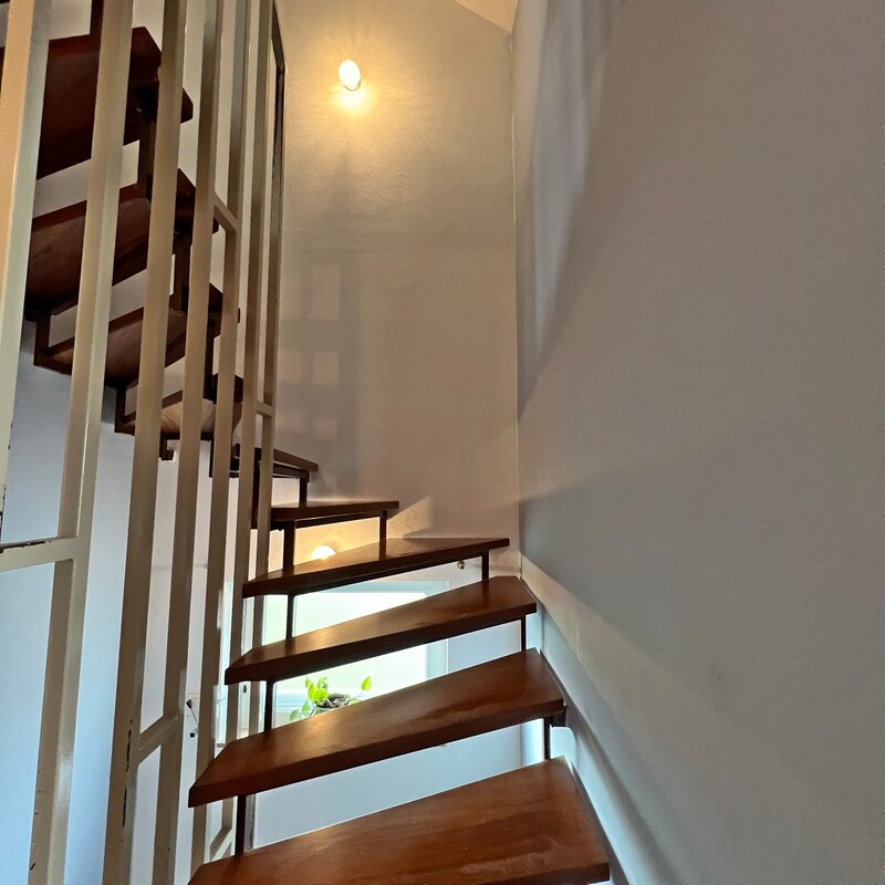 Aufgang zum Dachgeschoss