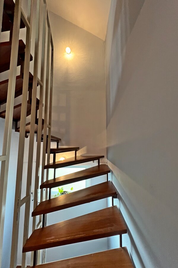 Aufgang zum Dachgeschoss