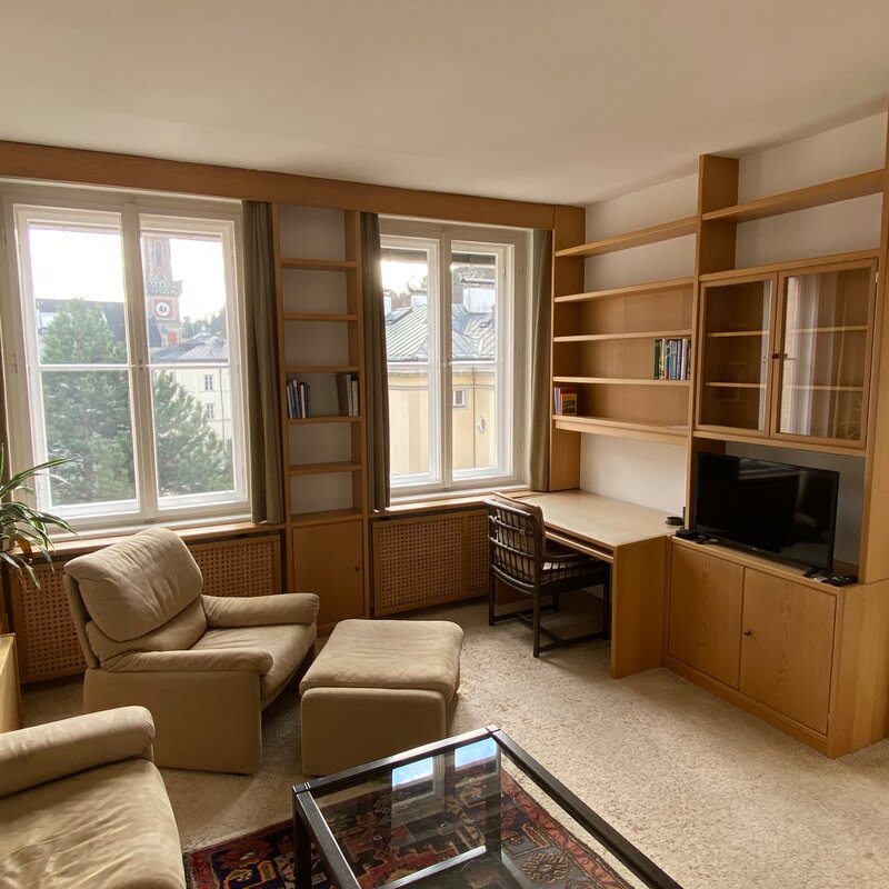 Wohnzimmer mit Apple TV