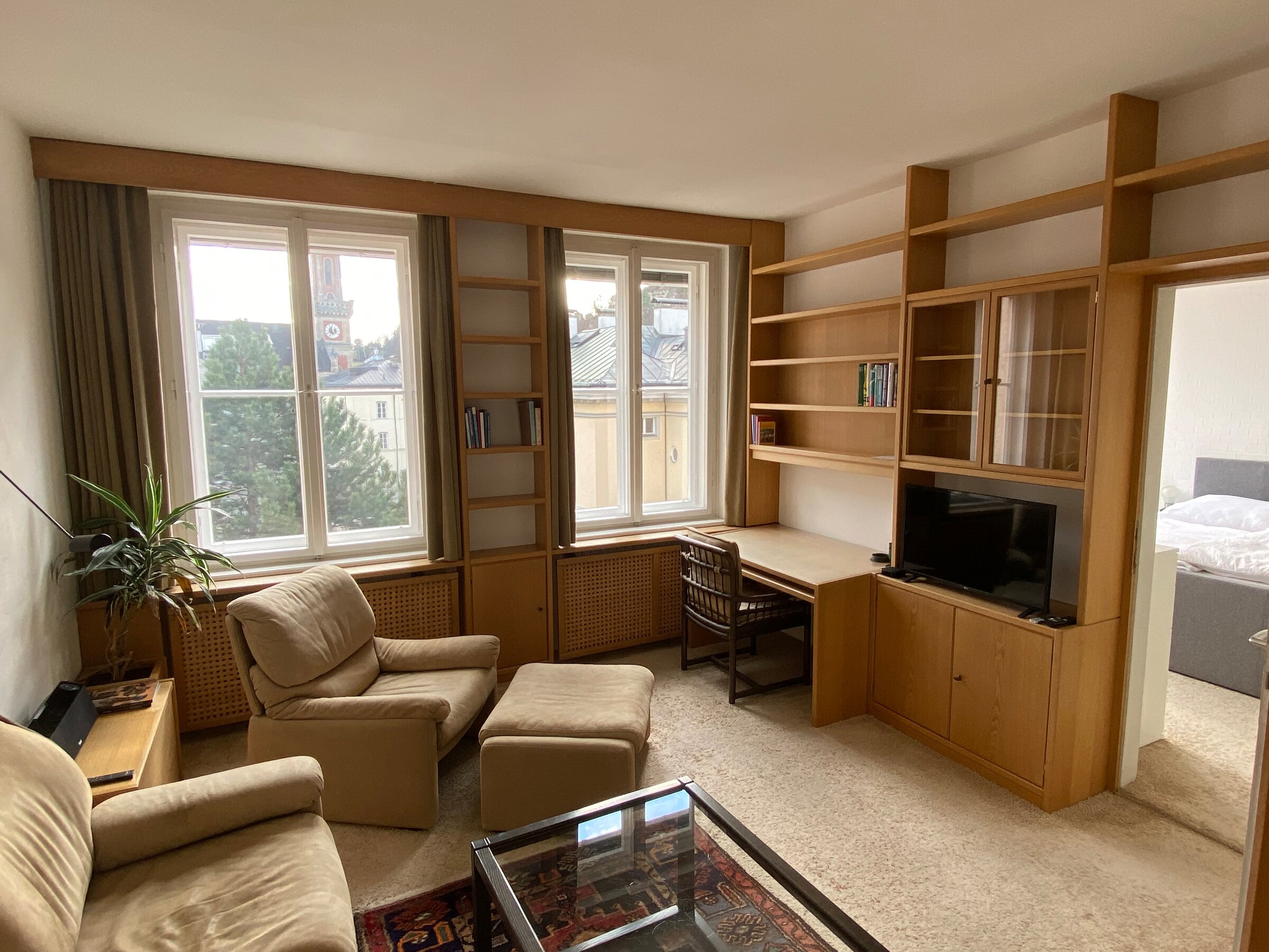 Wohnzimmer mit Apple TV