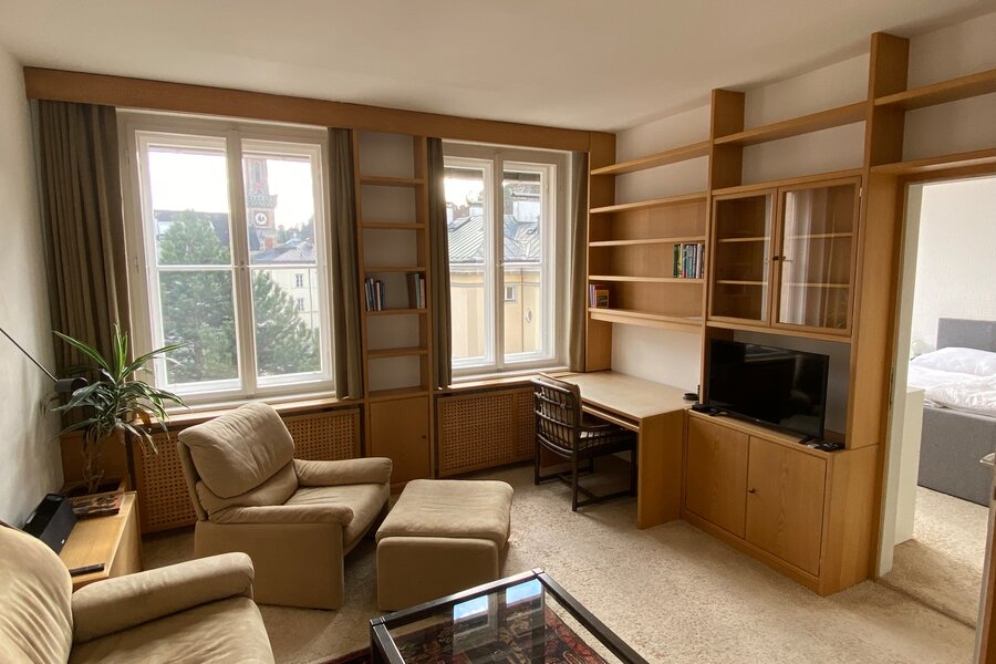 Wohnzimmer mit Apple TV