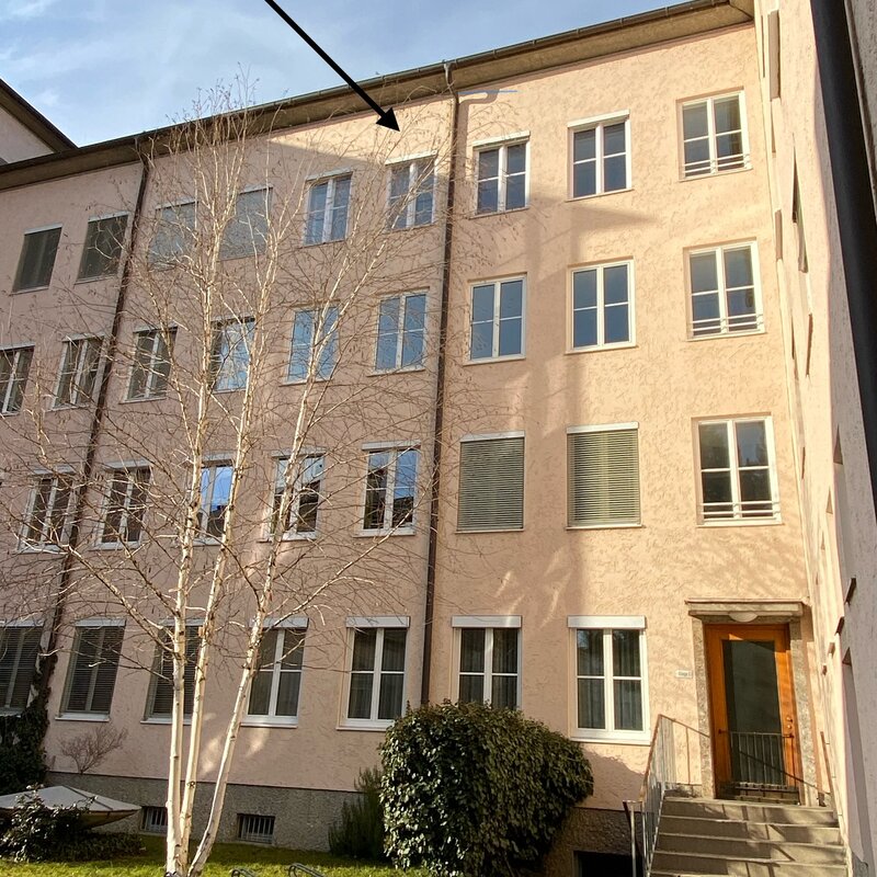 Wohnung im obersten Stock 