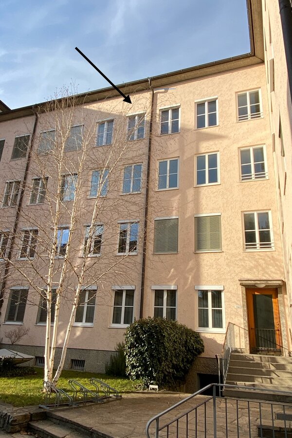 Wohnung im obersten Stock 