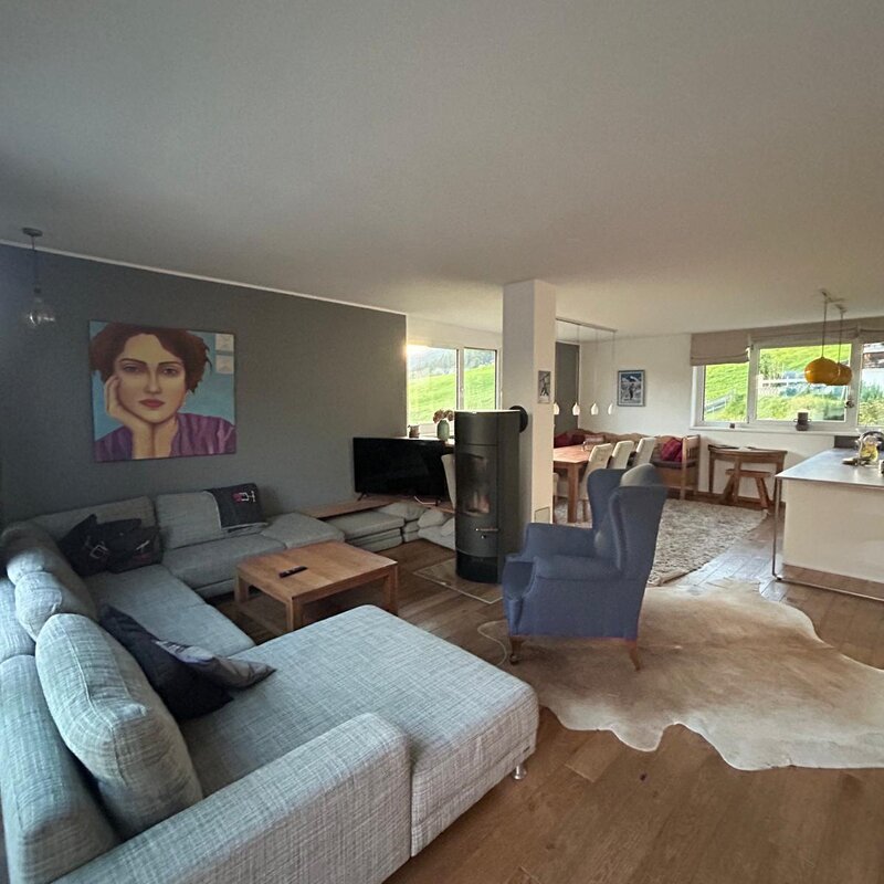 Cosy apartment with a panoramic mountain view