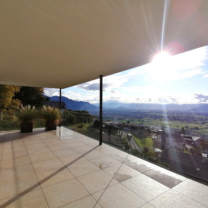Balkon mit Blick nach Süd-Westen | © Isabel Pfanner