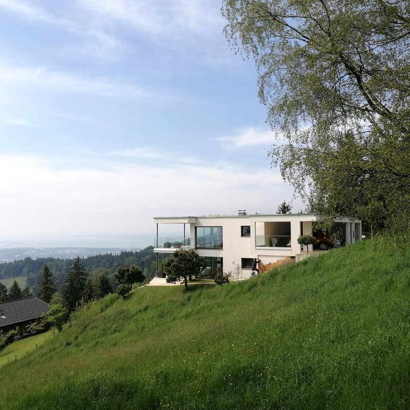 Blick auf die Wohnung - südseitig | © Isabel Pfanner