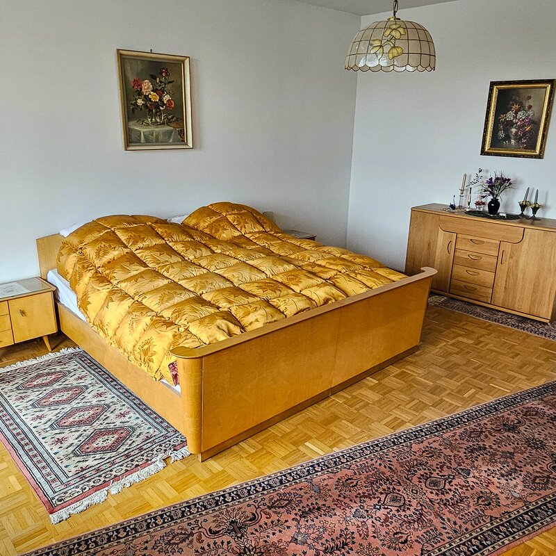 Schlafzimmer, Bett trennbar 