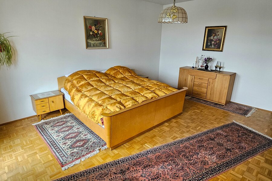 Schlafzimmer, Bett trennbar 