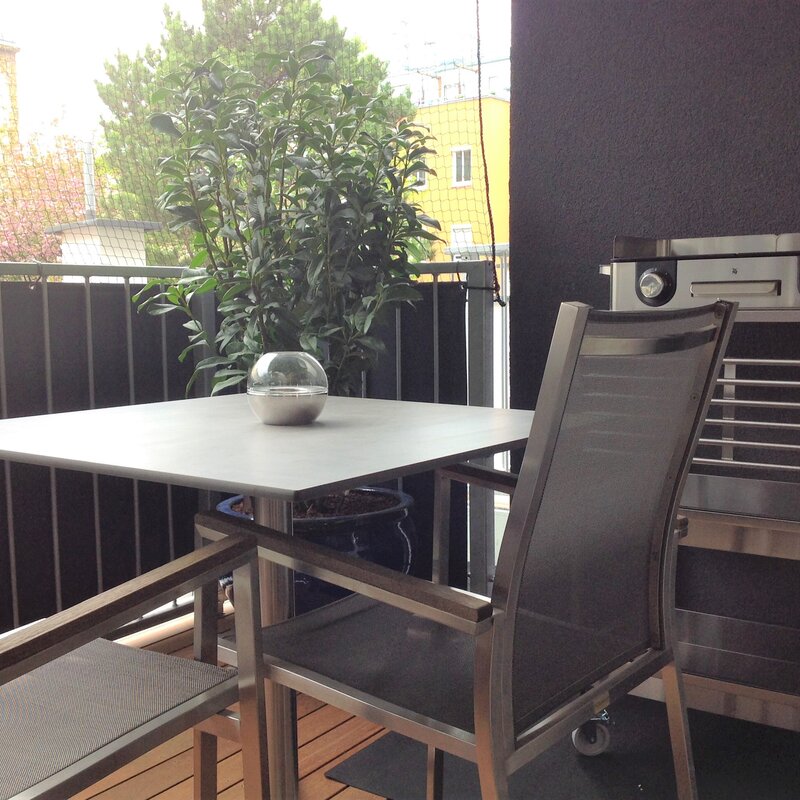 Chilliger großer Balkon 