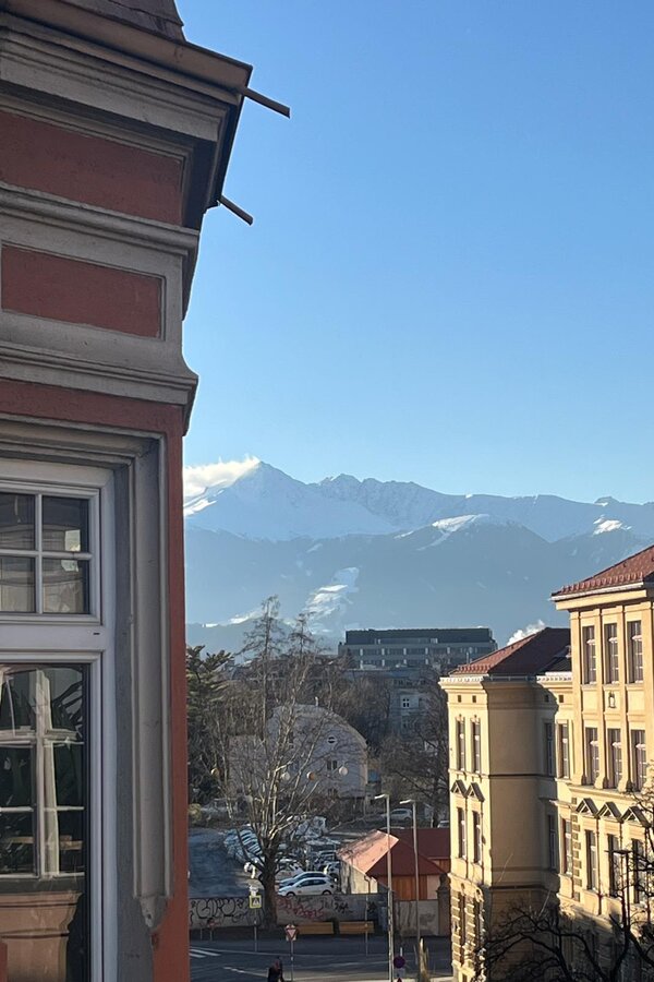 Blick vom Balkon