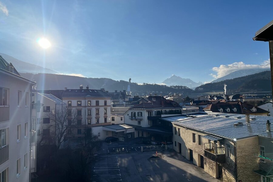 Blick von der Loggia Richtung Serlesspitze