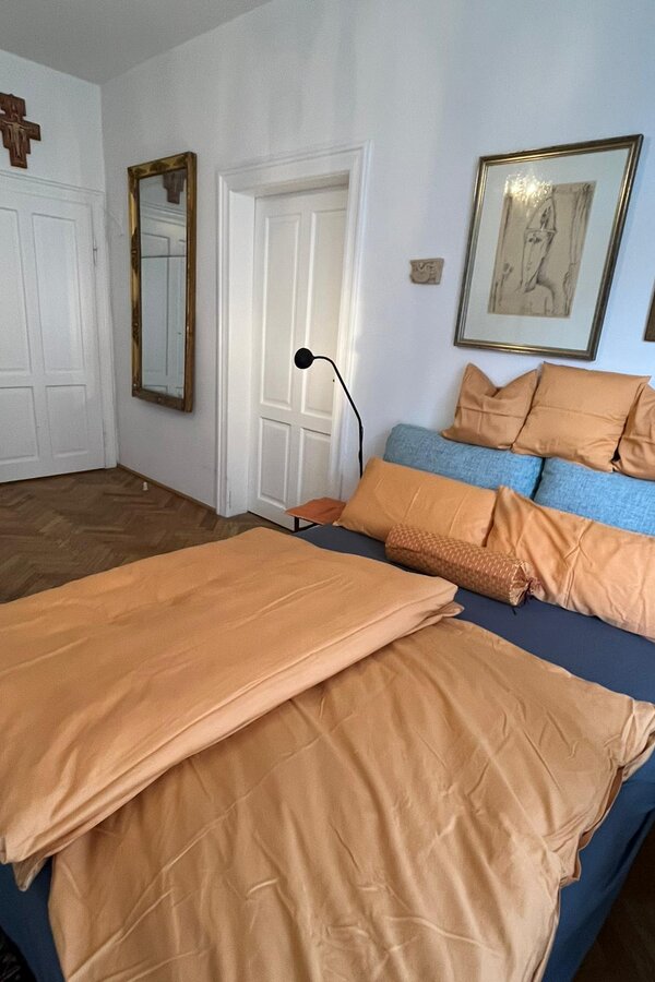 Ankleidespiegel im Schlafzimmer 