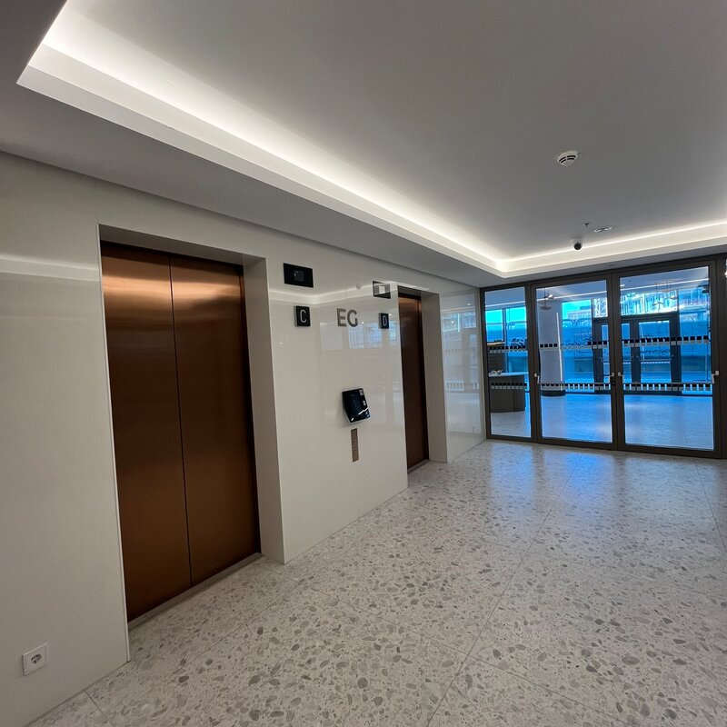 Liftlobby groundfloor