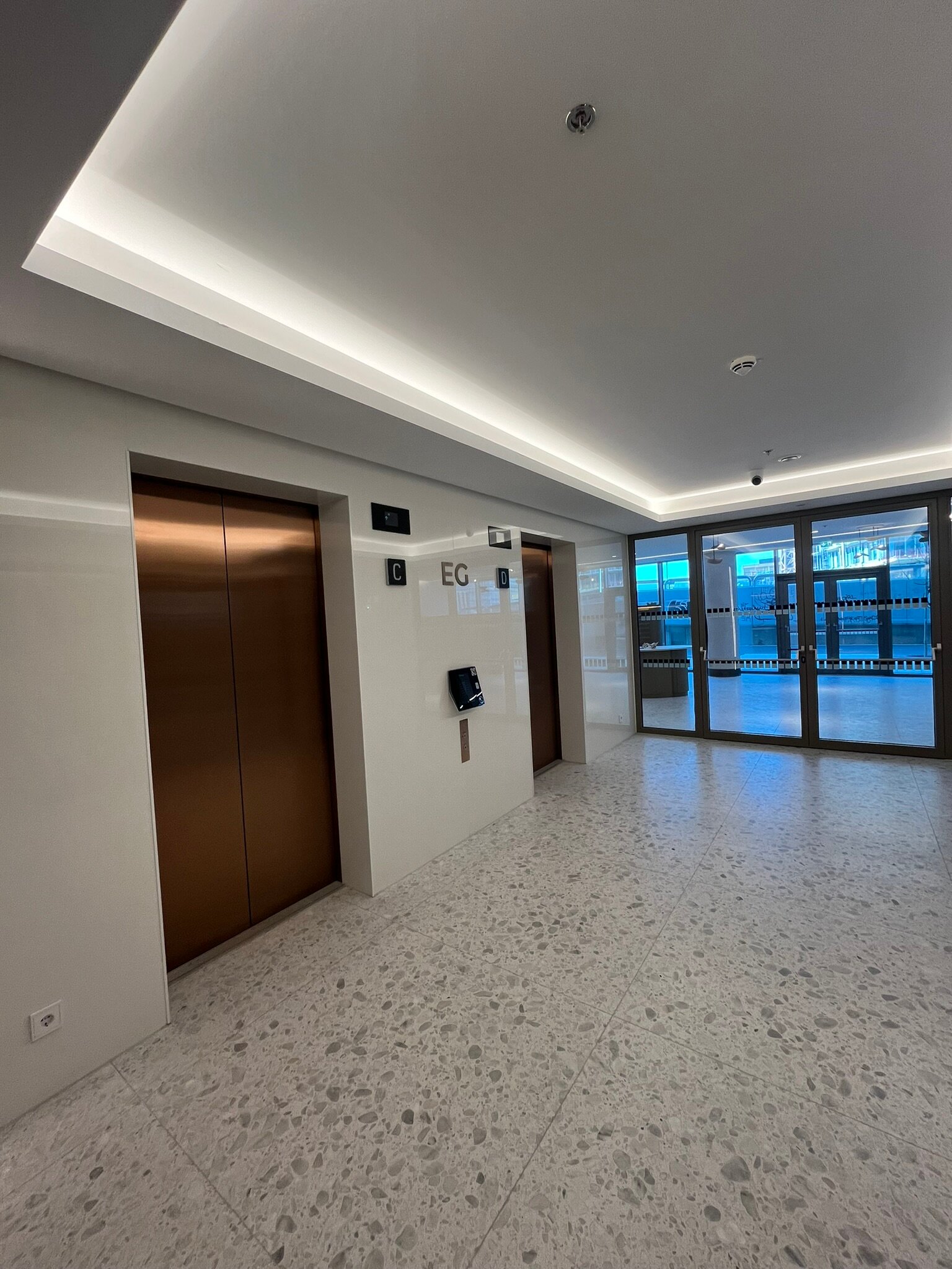 Liftlobby groundfloor