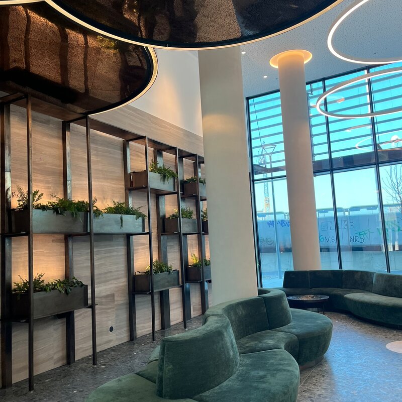 Lobby entrance groundfloor