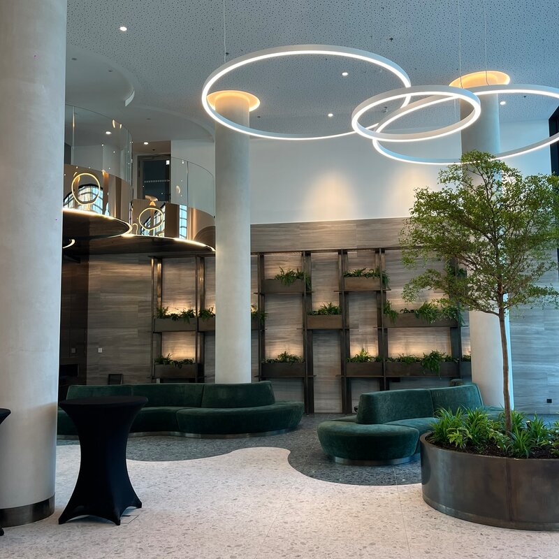Lobby entrance groundfloor