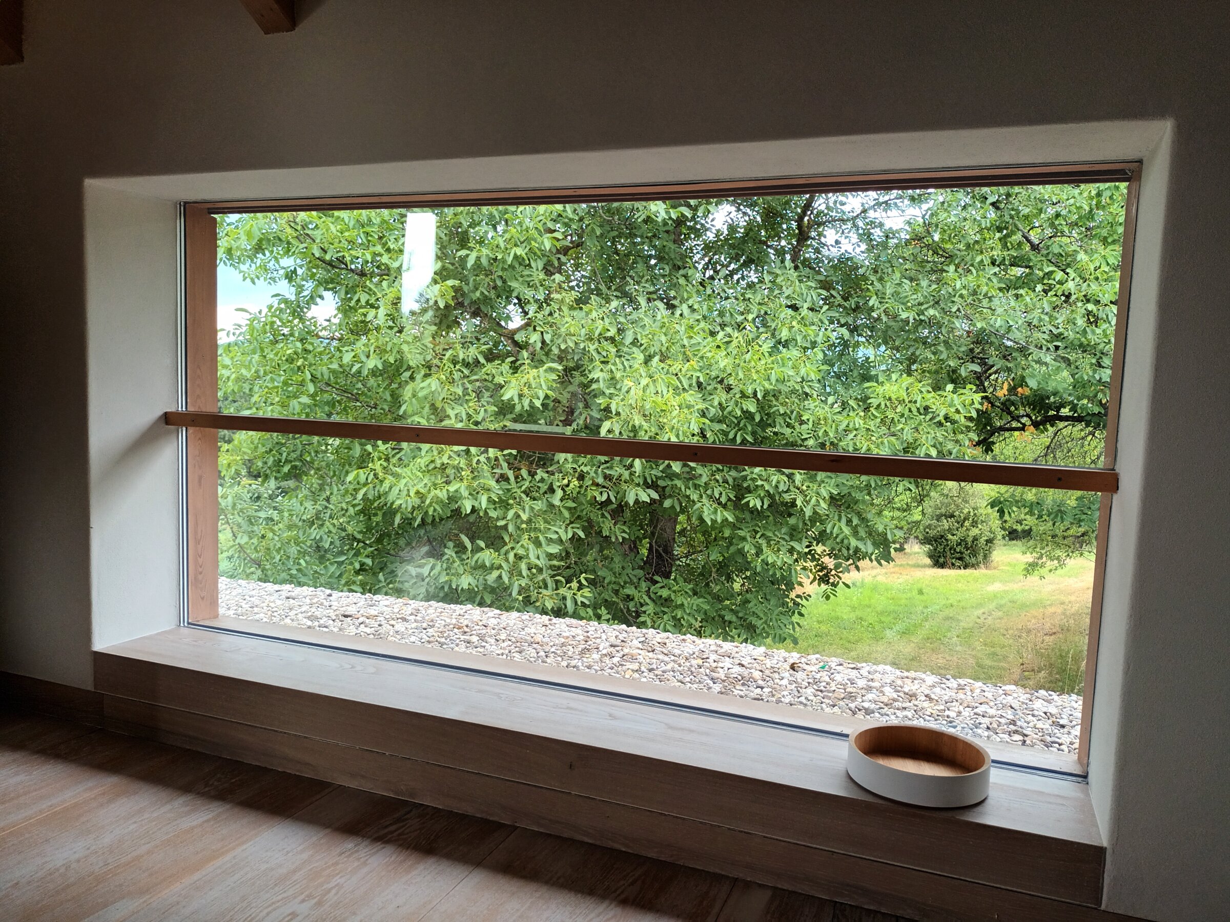 Blick aus der Badewanne