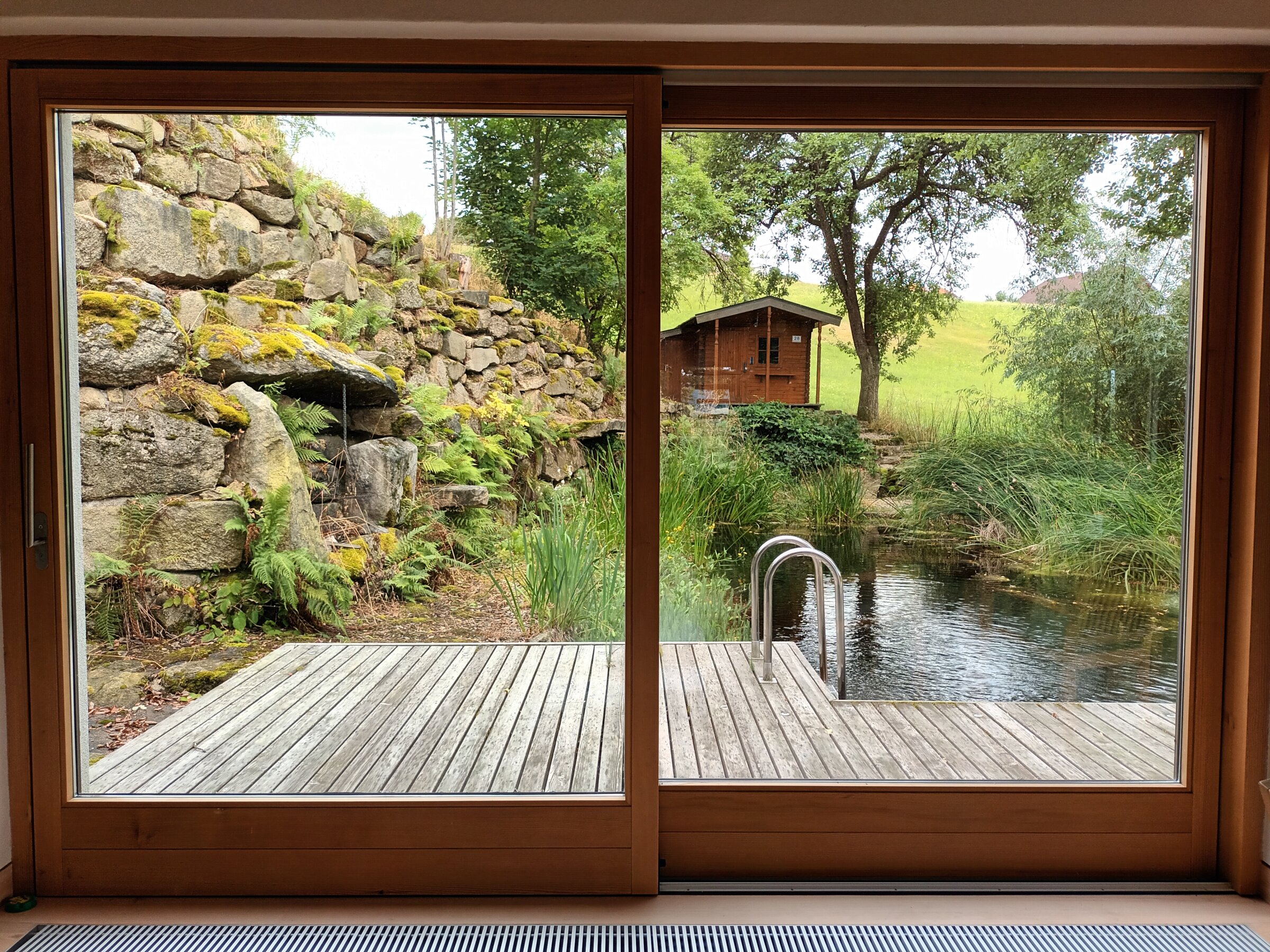 Ausblick Wintergarten