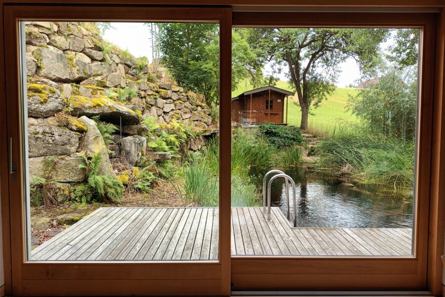 Ausblick Wintergarten